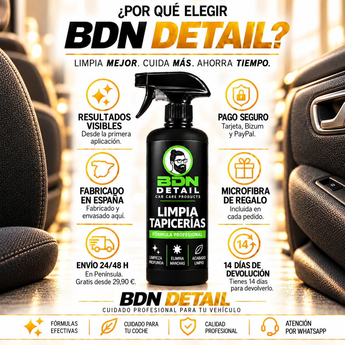 Limpia Tapicerías – 500 ml