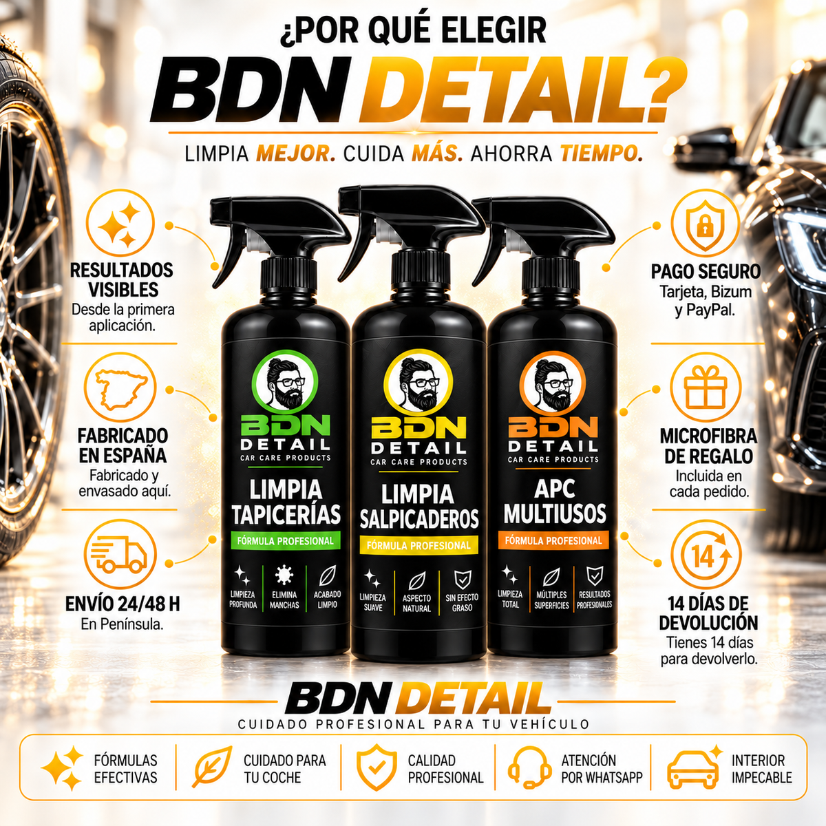 Pack Interior 3 x 500 ml