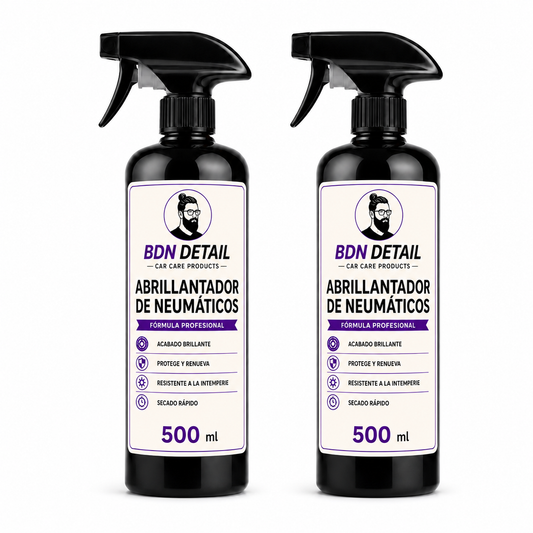 Pack 2 Abrillantador de Neumáticos – 2 x 500 ml