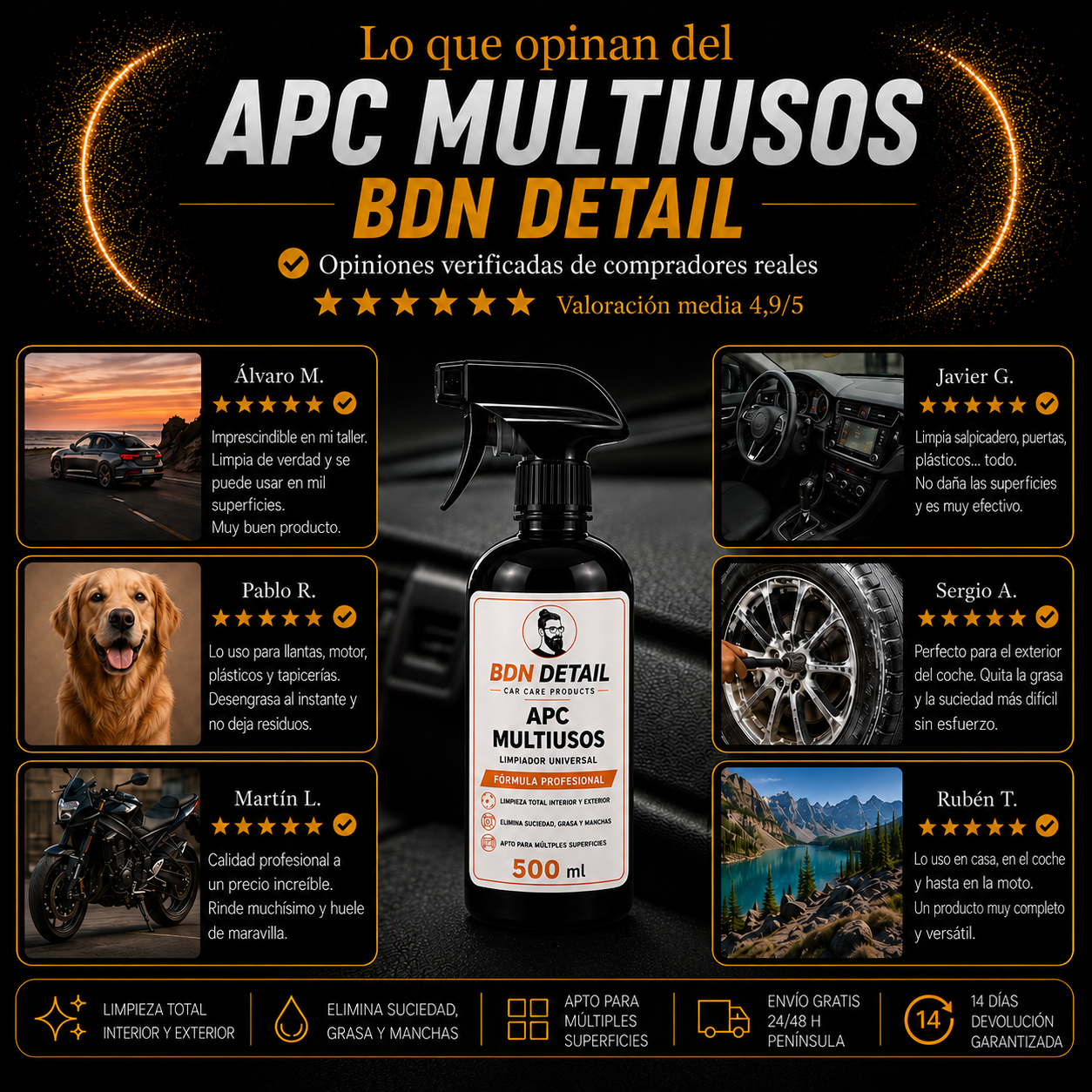 Pack 2 APC Multiusos – 2 x 500 ml