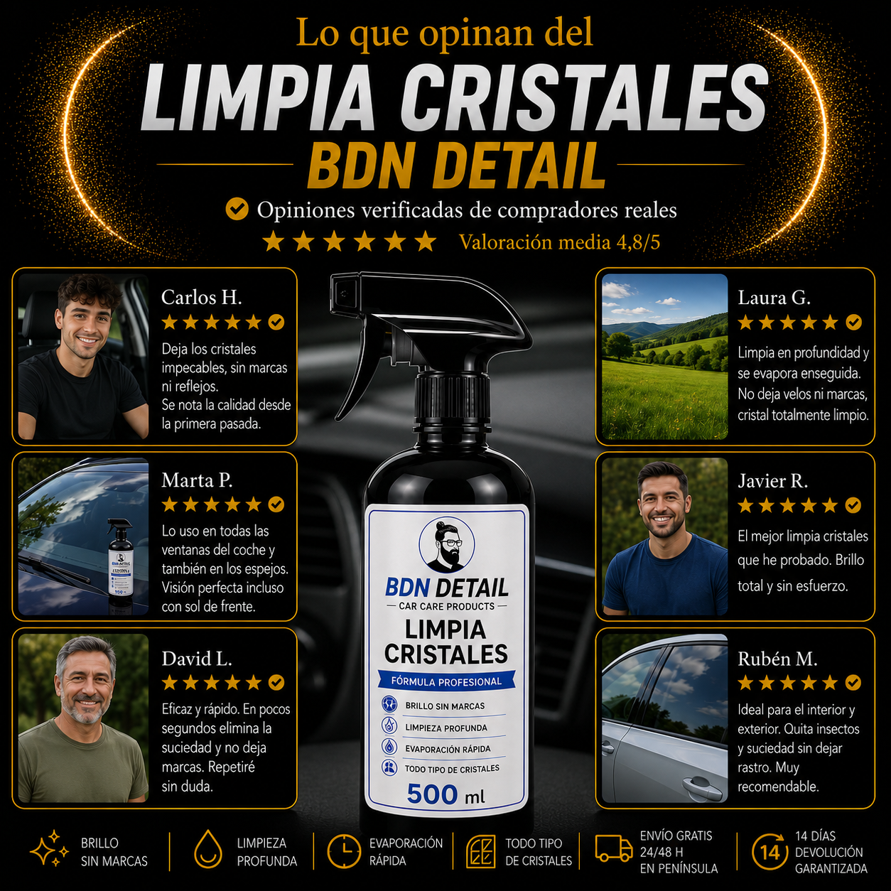 Limpia Cristales – 500 ml