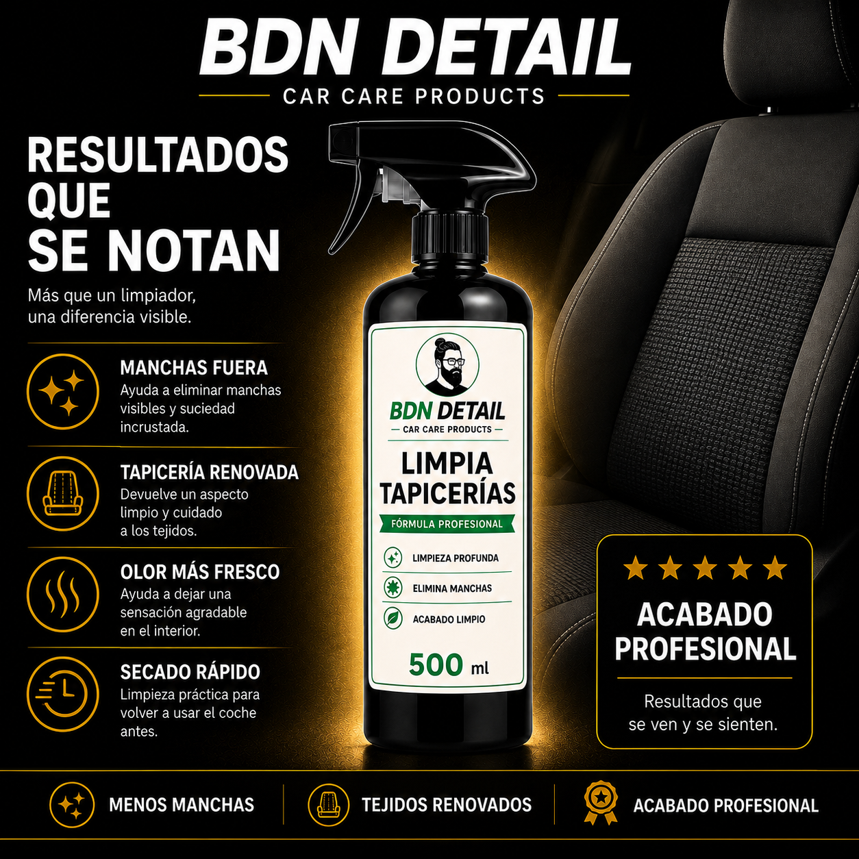 Limpia Tapicerías – 500 ml