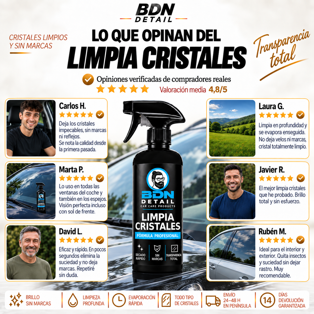 Limpia Cristales – 500 ml
