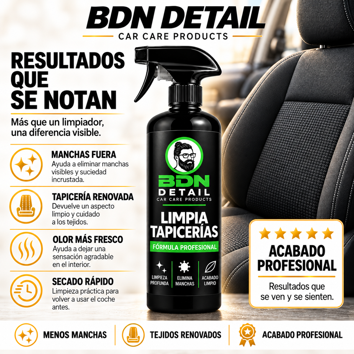 Limpia Tapicerías – 500 ml