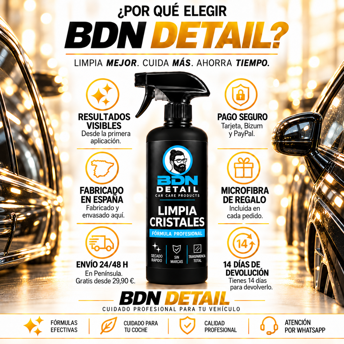 Limpia Cristales – 500 ml