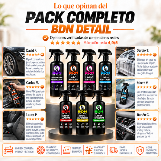 Pack Completo BDN Detail