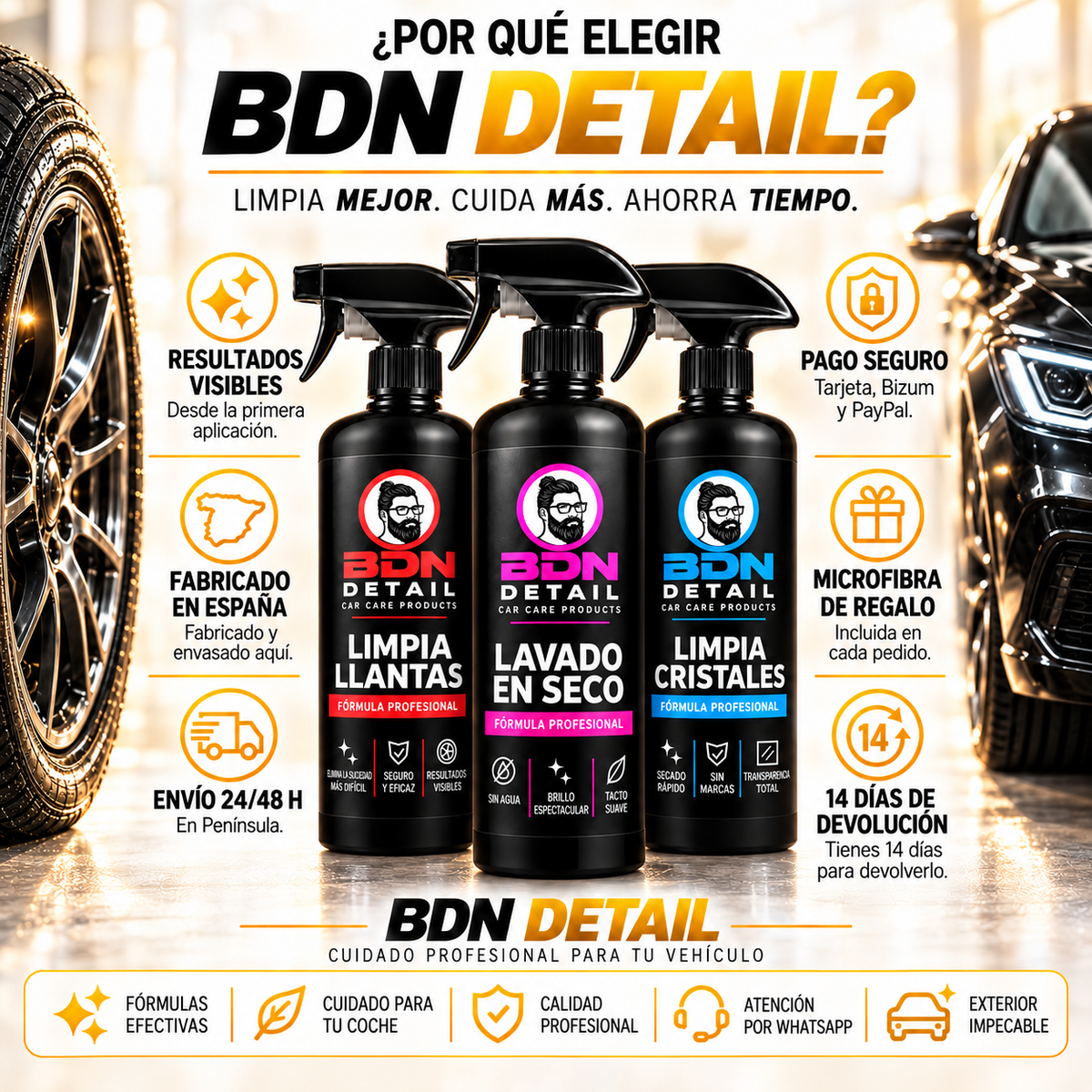 Pack Exterior 3 x 500 ml